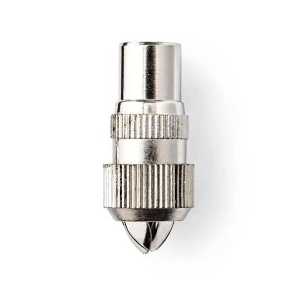Conector (mufa) coaxial din metal mama Valueline - imagine 2
