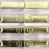 Conector pentru difuzoare 4mm2 aurit mufa/soclu insurubare ACV - imagine 2