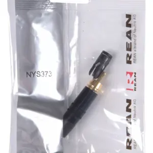 Conector phono aurit negru Neutrik
