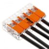 Conector slim MYF 5X4mm2 WAGO 221-415 - imagine 2