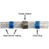 Conector termocontractabil cu inel cositor albastru 1.5-2.5 mm2 SST-S31 - imagine 2