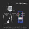 Controller banda LED RGB +White 12V V-TAC SKU-2159 - imagine 4