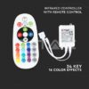 Controller LED RGB 24 butoane 12V/6A 24V/72W V-TAC - imagine 6