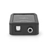 Convertor audio digital 1x HDMI - 1x Coax mama + 1x Toslink negru Nedis ACON3425AT - imagine 2