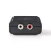 Convertor digital audio stereo RCA TOSLINK mama optic +RCA SPDIF mama - 2x RCA mama Nedis - imagine 3