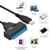 Convertor USB Type C - SATA 22 pini max 6TB HDD 2.5" si SSD - imagine 2