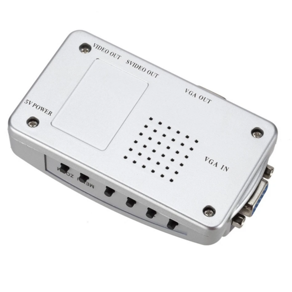 Convertor VGA la 3x RCA + S-VIDEO AVS-489-BX - imagine 4