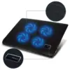 Cooler Pad laptop L112A SMART FOX JOA 350x250x20mm 38CFM 21dBA 0.22A - imagine 5