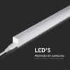Corp iluminat LED T5 16W 120cm 6400K alb rece CIP SAMSUNG V-tac SKU-21697 - imagine 9