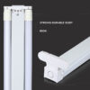 Corp iluminat pentru tuburi T8 2x 120cm IP20 V-tac SKU-6055 - imagine 7