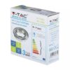 Corp SPOT GU10 Crom mat unghi reglabil V-TAC - imagine 7