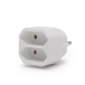 Distribuitor dublu 2x Euro de perete cu pamantare delight