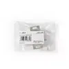 Distribuitor semnal TV 2 iesiri 2400MHz splitter F intrare - 2x F iesire mama Nedis - imagine 2