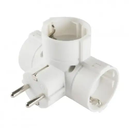 Distribuitor tip T 3x schuko socluri 250V 16A 3680W TPF-36 Home