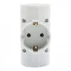 Distribuitor triplu T schuko la 3 schuko 3.500W 16A protectie copii Delight 05679 - imagine 2