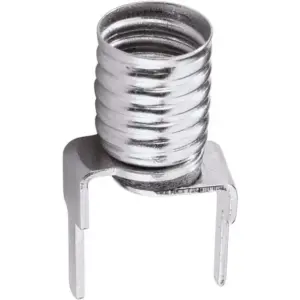 Dulie bec lanterna filet E10 soclu metal pentru lipire pe cablaj /PCB
