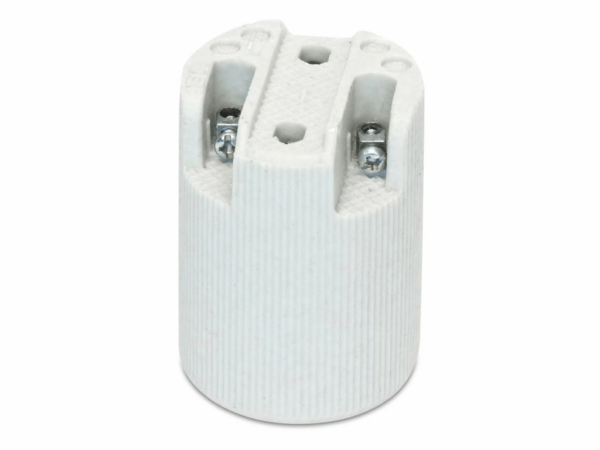 Dulie E14 portelan alb OE-14P Plastrol - imagine 3