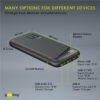 Fast Charge Power Bank acumulator extern 10000mAh USB type C PD QC 3.0 Goobay - imagine 5