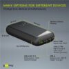 Fast Charge Power Bank acumulator extern 20000mAh USB type C PD QC 3.0 Goobay - imagine 7
