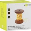 Fir 10m 100 micro LED alb cald 2700K 2W 3lm 5V cu cablu USB 3m si intrerupator 60341 Goobay - imagine 5