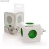 Fisa sub forma de cub 5 prize Schuko Allocacoc - imagine 2