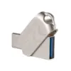 Flash drive Platinet PMFMC64 USB-C 3.2 64GB - imagine 3