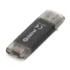 Flash Drive USB 3.0 + TYPE C 64GB C-DEPO PLATINET PMFC64S - imagine 2