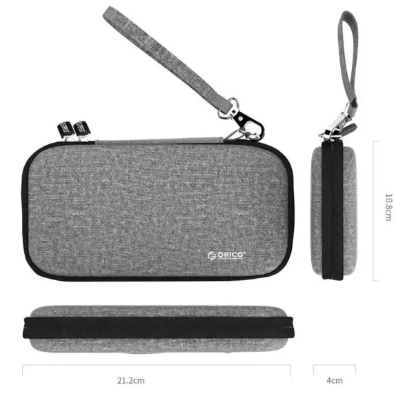 Geanta transport 2.5" HDD gri Orico PH-D2 - imagine 3