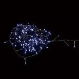 Ghirlanda luminoasa 180 LED-uri albastre cu jocuri de lumini well