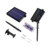 Ghirlanda SOLARA LED 10x 0.5W 12m 3000K IP44 3.7V 1200mAh V-Tac SKU-7804 - imagine 2