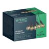 Ghirlanda SOLARA LED 10x 0.5W 12m 3000K IP44 3.7V 1200mAh V-Tac SKU-7804 - imagine 3