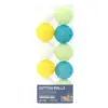 Globuri colorate iluminate LED alb cald decorativ Platinet set 10buc 6cm 1.65m 2x AA 3V - imagine 4