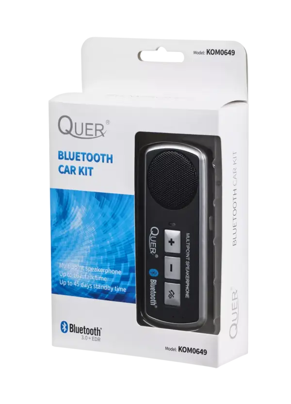 Handsfree bluetooth 3.0 cu EDR multipoint QUER - imagine 3