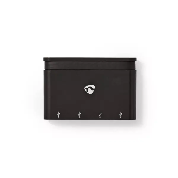 Hub Computer USB Type C - 4x USB 3.0 negru Nedis - imagine 3