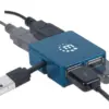 HUB mini USB 2.0 cu 4 porturi albastru 160605 Manhattan - imagine 2
