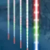 Iluminare 8 Turturi 50cm Meteor LED multicolor 100-240V 8.4W PHENOM LIGHTING TECHNOLOGY - imagine 2