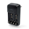 Incarcator acumulatori NiMH AA/AAA/E-Block 9V Nedis