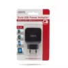 Incarcator alimentator retea la 2x USB 2.1A negru Delight - imagine 2