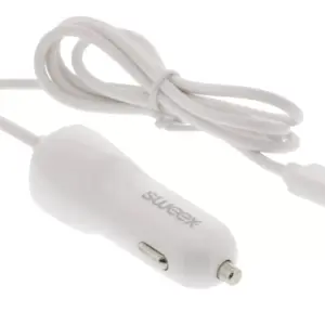 Incarcator auto 12-24V - USB Type C 3A alb Sweex