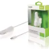 Incarcator auto 12-24V - USB Type C 3A alb Sweex - imagine 4