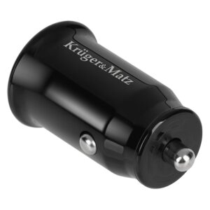 Incarcator auto 12-24VDC bricheta - USB TYPE C + USB 3.1A QC 3.0 PD 20W Kruger&Matz
