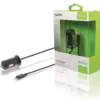 Incarcator auto 2.4A Apple Lightning negru Sweex - imagine 4