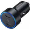 Incarcator auto 2x USB Type C PD 3.0 36W Choetech C0054 - imagine 2