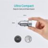 Incarcator auto 2x USB Type C PD 3.0 40W Choetech C0054-V2-SL - imagine 4