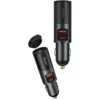 Incarcator auto Baseus Share Together CCBT-C0G 1x USB-A Output 5V/3A + 1x USB Type-C max 5V/3A + 1x bricheta auto 60W total 120W - imagine 2