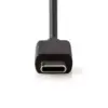 Incarcator auto bricheta cu USB Type C 3A 15W negru Nedis - imagine 2