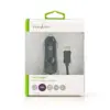 Incarcator auto bricheta cu USB Type C 3A 15W negru Nedis - imagine 3