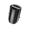 Incarcator auto Choetech TC0006-V2 1x USB type C + 1x USB-A 30W QC 3.0 Power Delivery negru