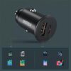 Incarcator auto Choetech TC0006-V2 1x USB type C + 1x USB-A 30W QC 3.0 Power Delivery negru - imagine 4