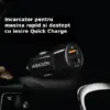 Incarcator auto Smart 5V 2.4A + QC3.0 30W negru Axagon PWC-QC5 - imagine 2